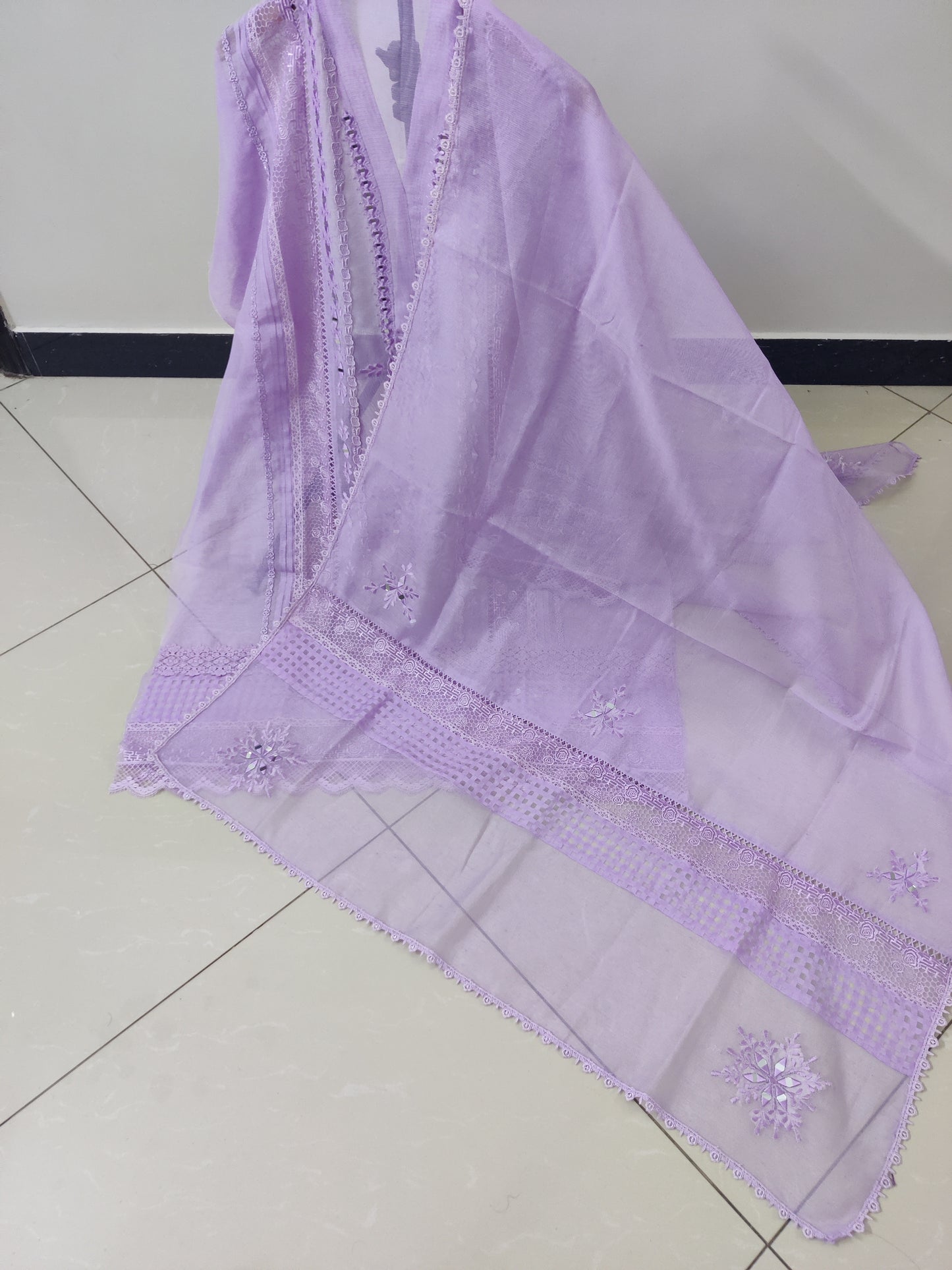 Lilac Mirror Laced 2pc