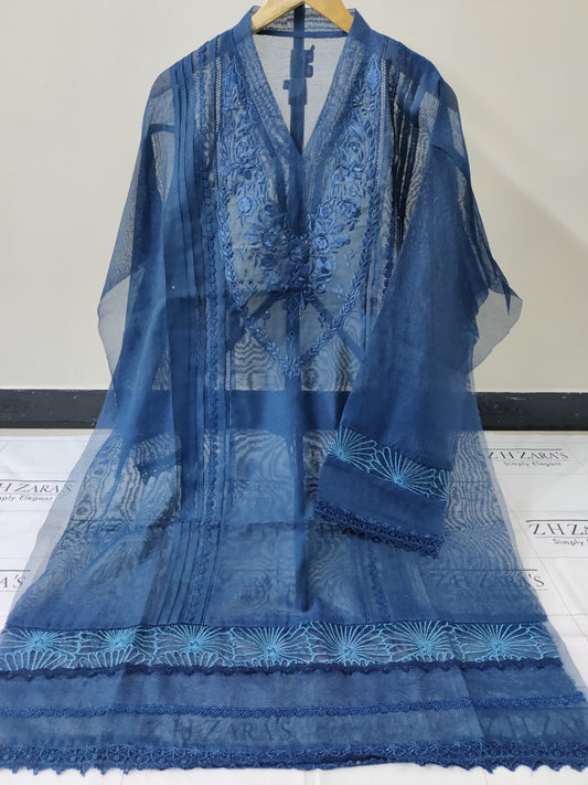 Peacock Gala emb 2pc