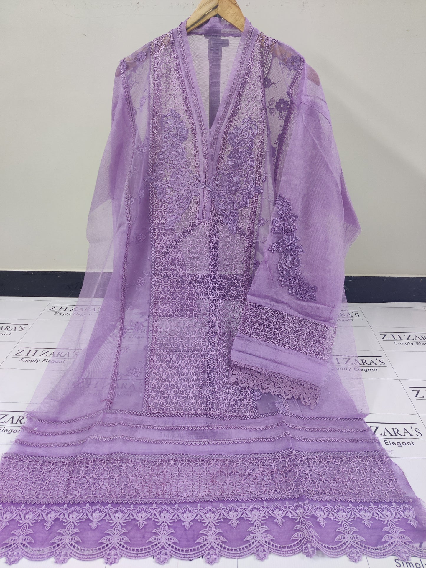 Purple Lilac Premium Crochet 2pc