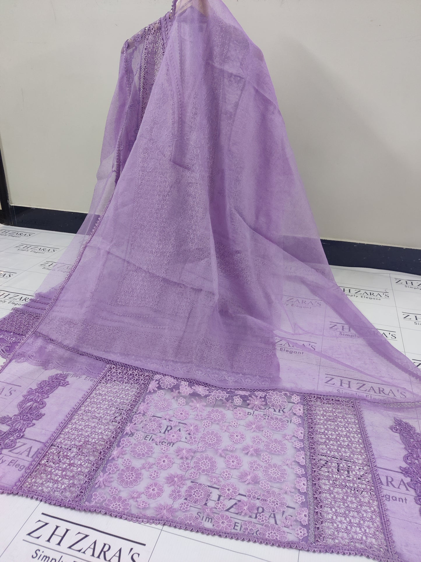 Purple Lilac Premium Crochet 2pc