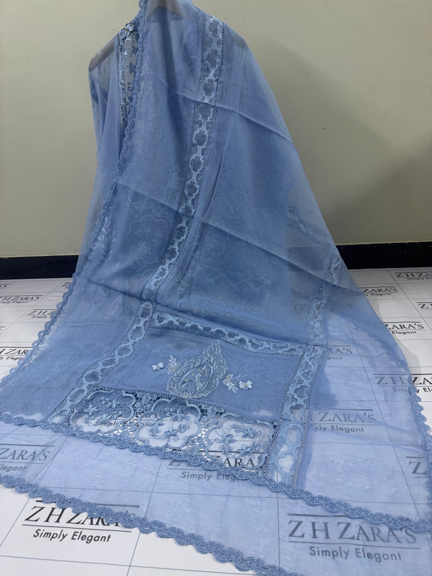 Ice Blue Noor 2pc
