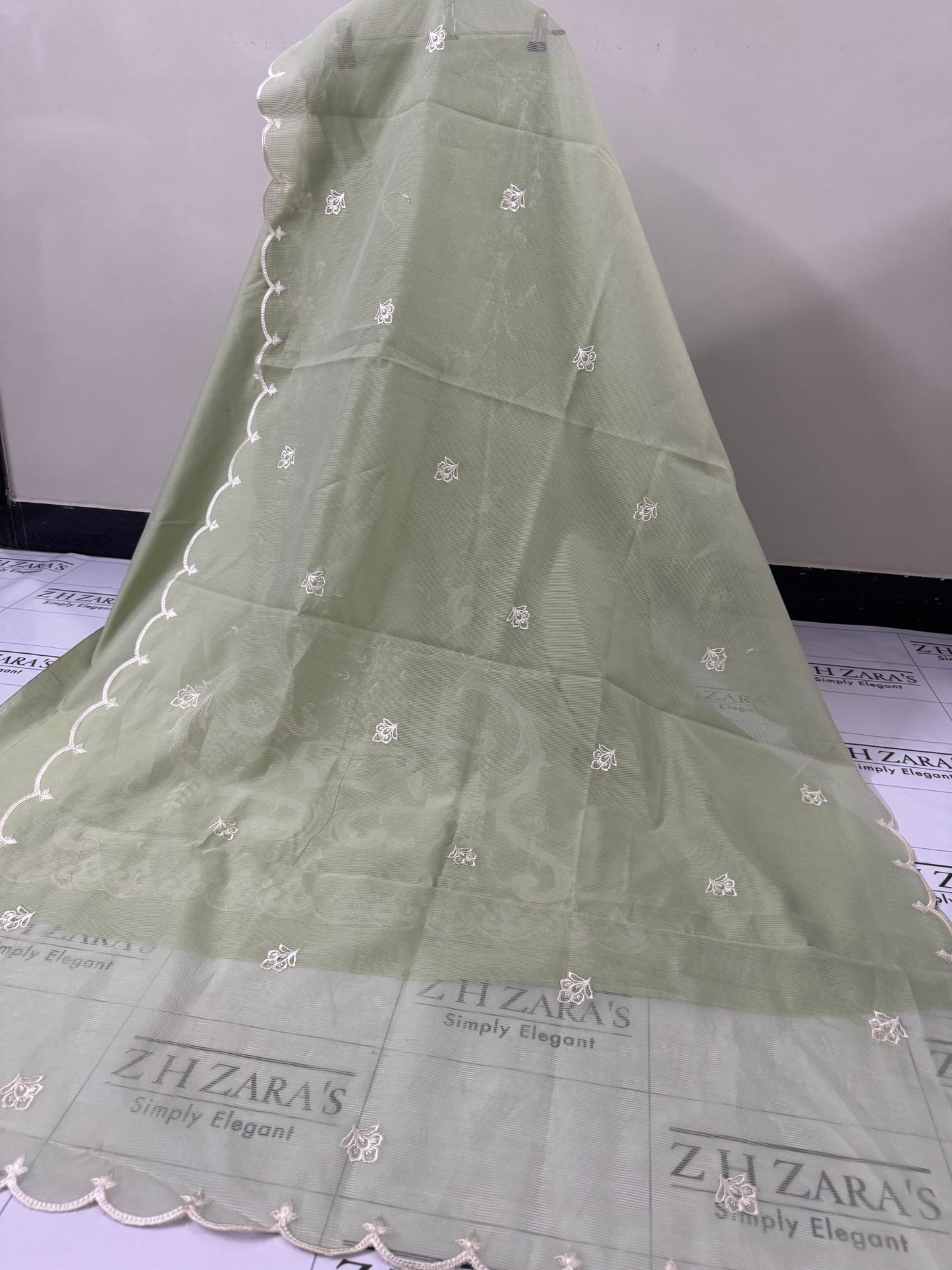 Mint Green Noor E Zar 3pc