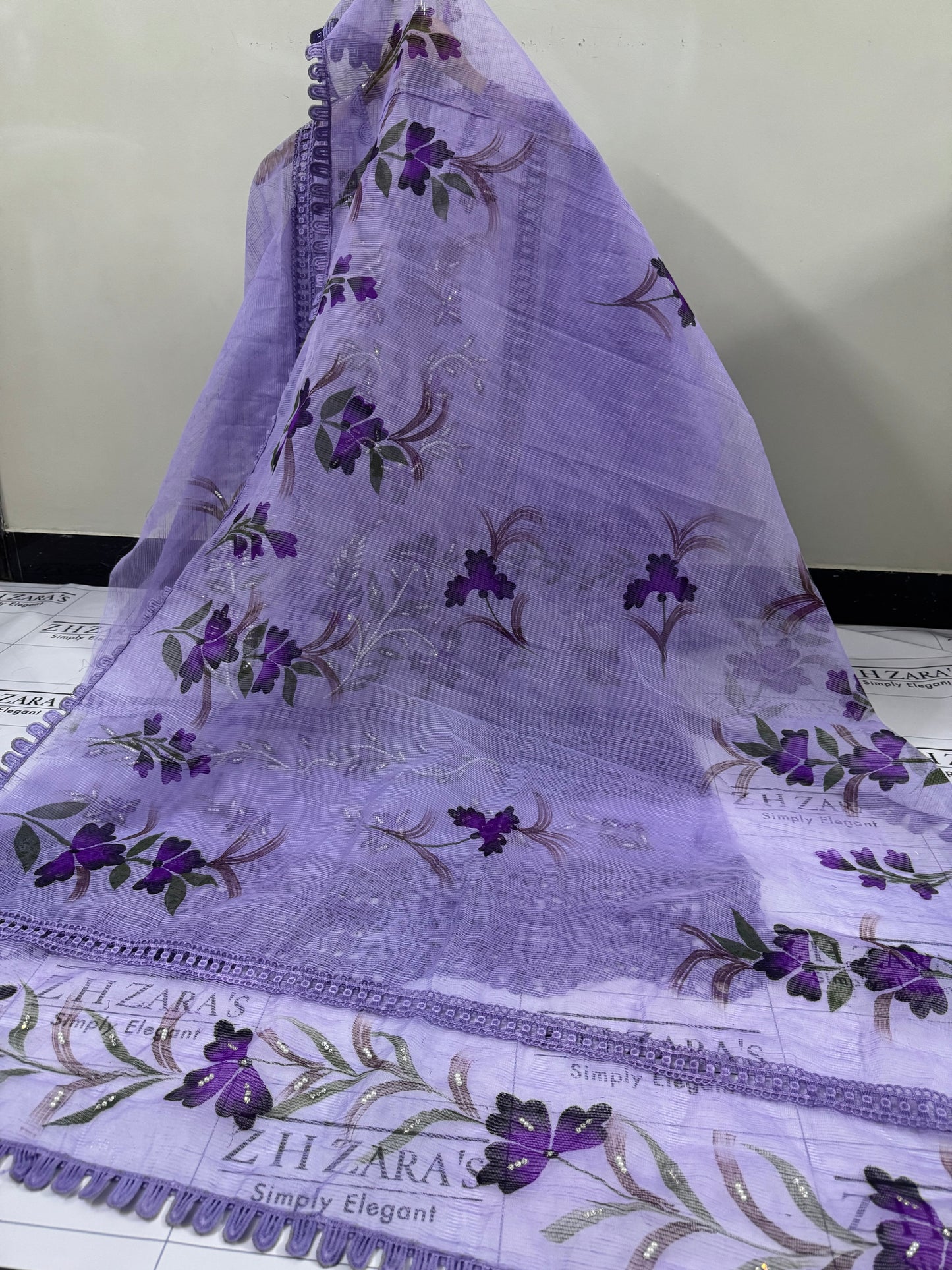 Purple Rang O Naqsh 2pc