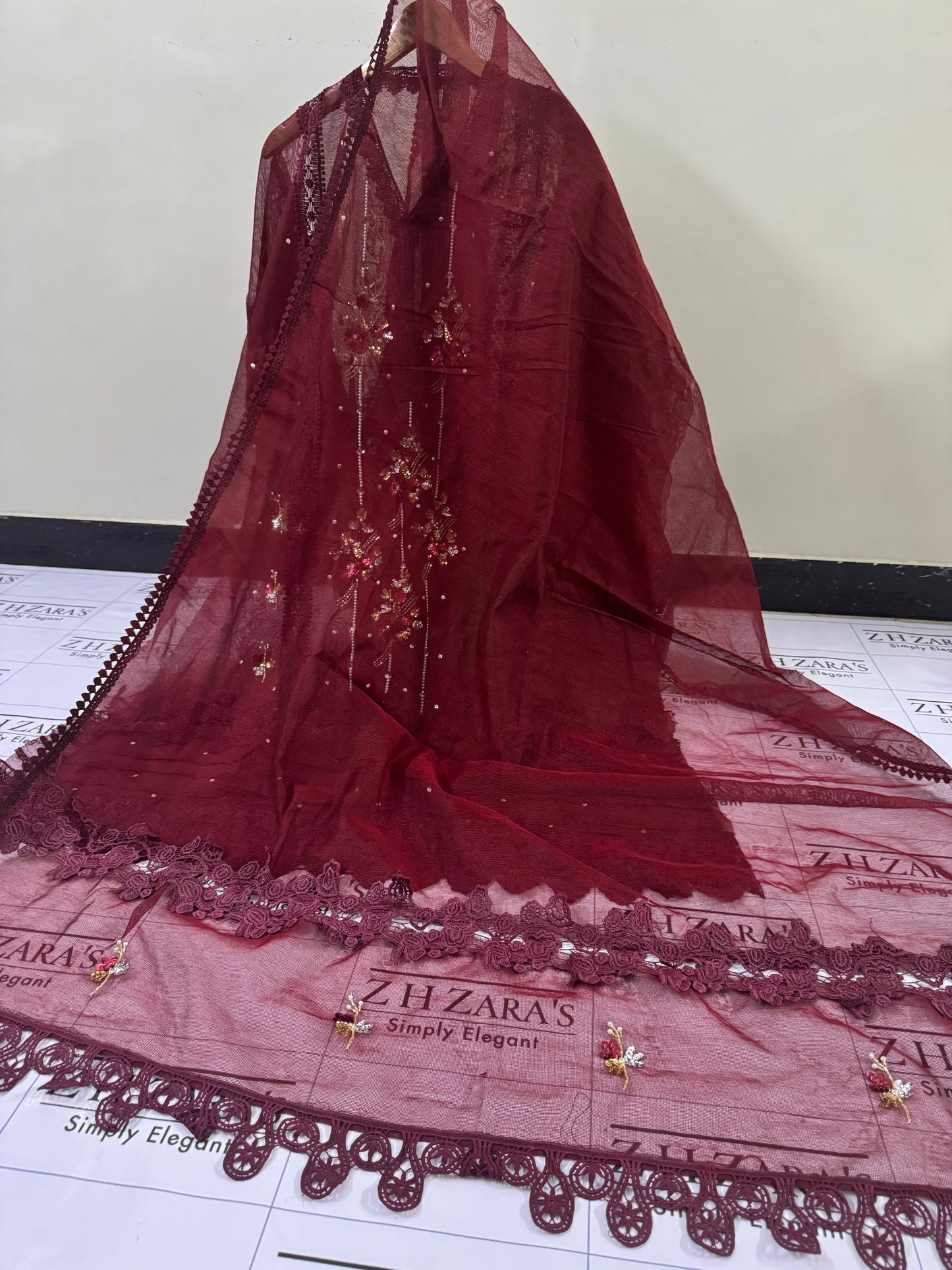 Maroon Jugno 2pc