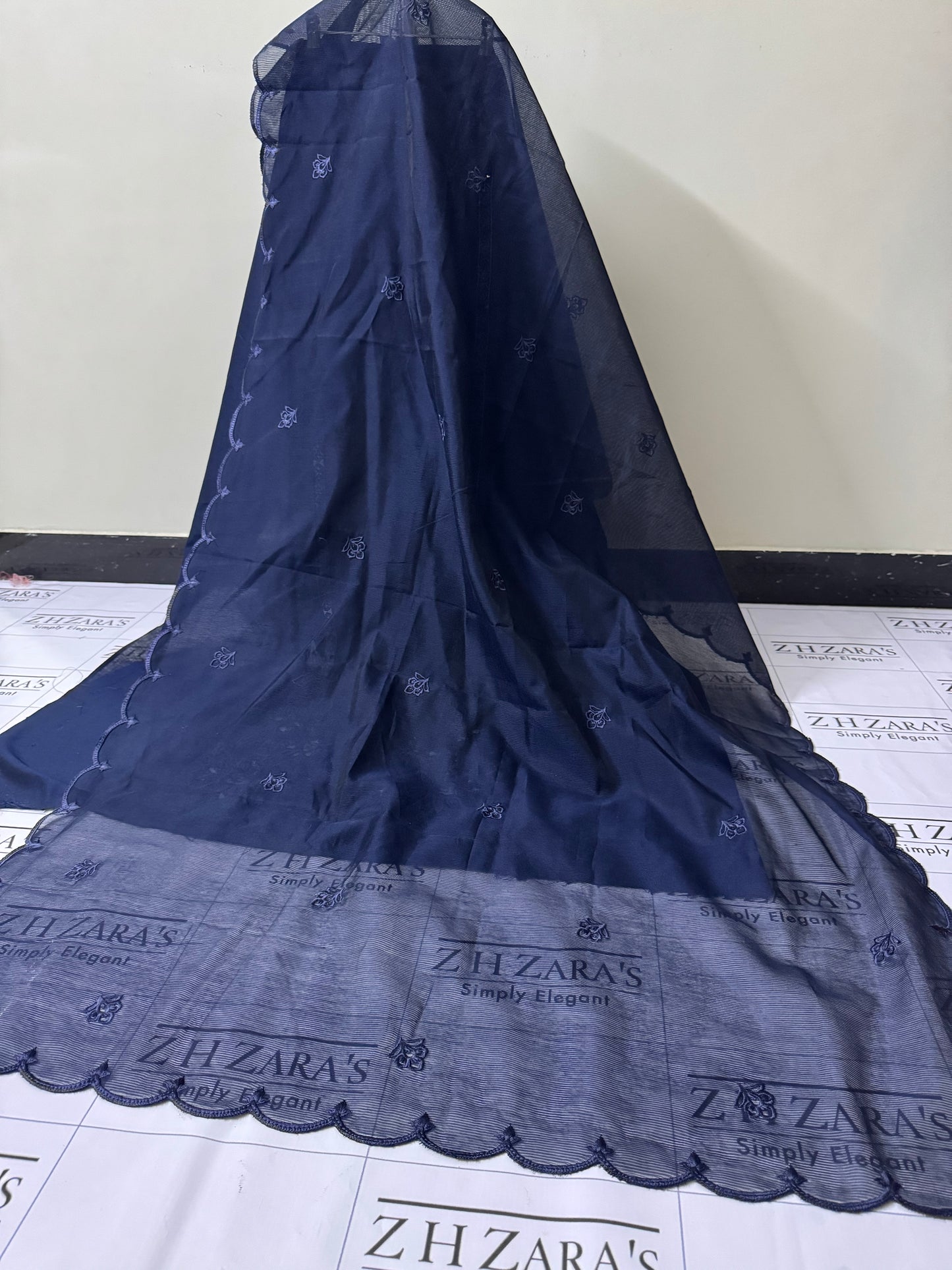 Navy Blue Coral 3pc