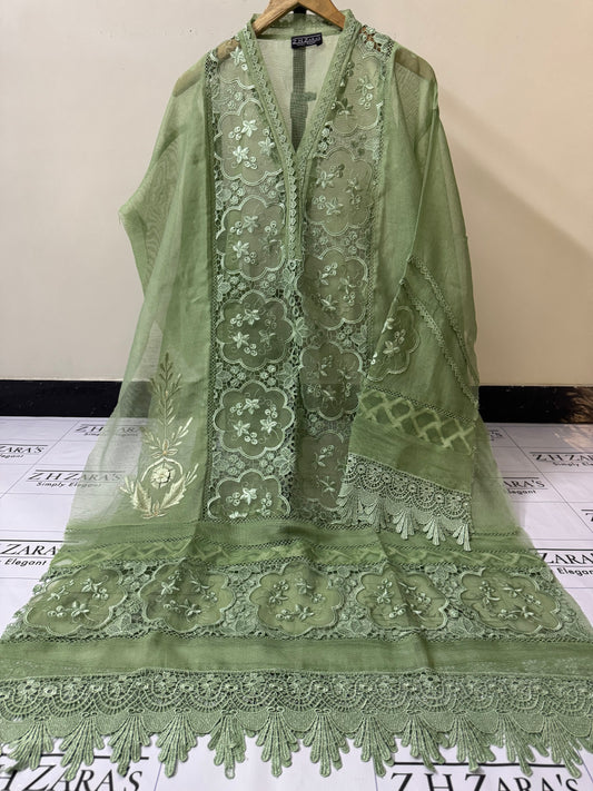 Apple Mint Green Noor 2pc