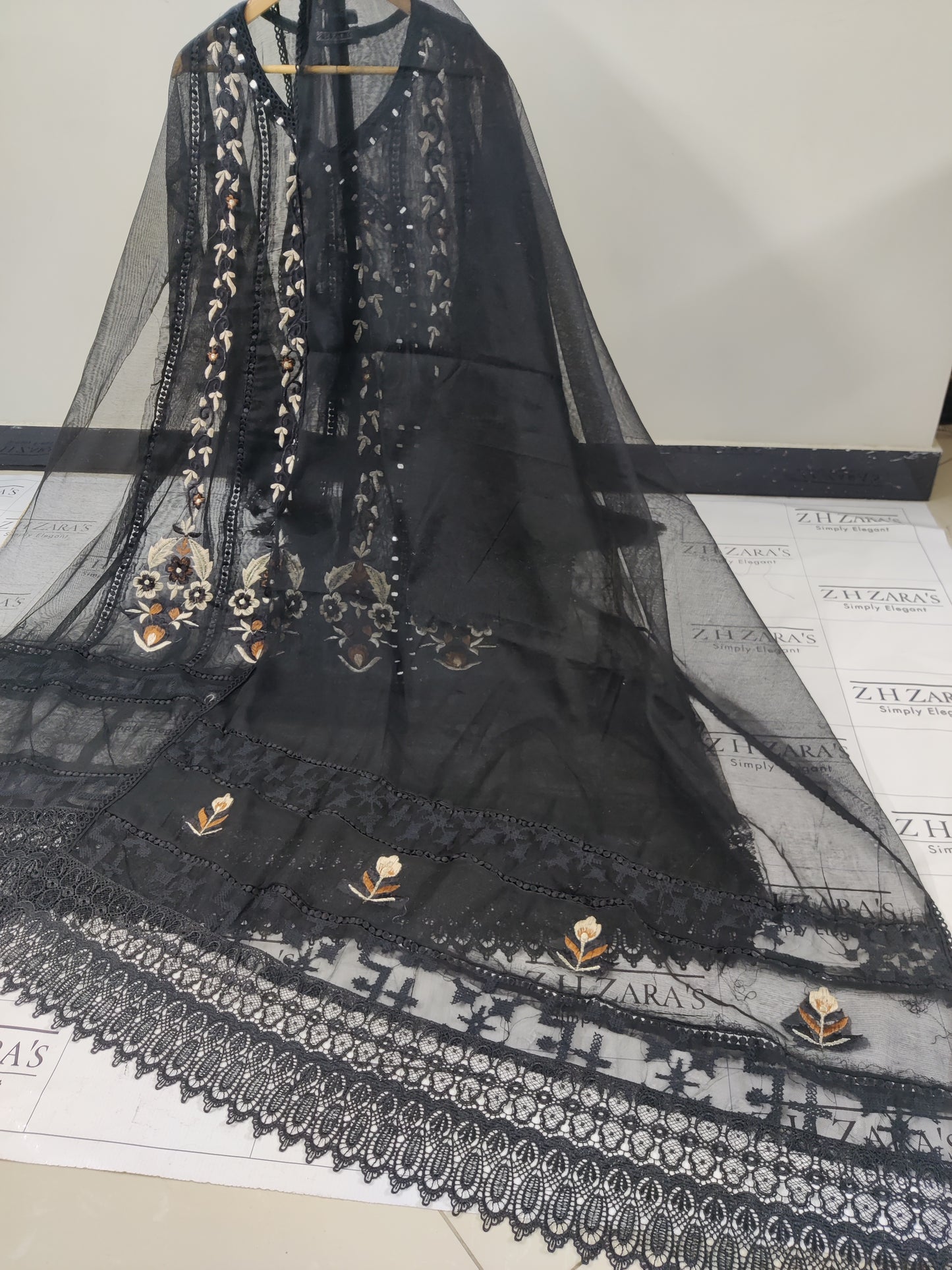 Black Angrakha Pishwas