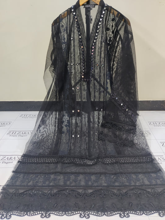 Black Mirror Cutwork 2pc