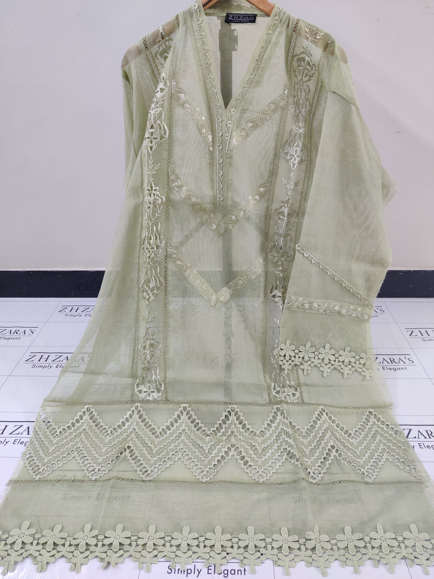 Olive Green Noura 2pc