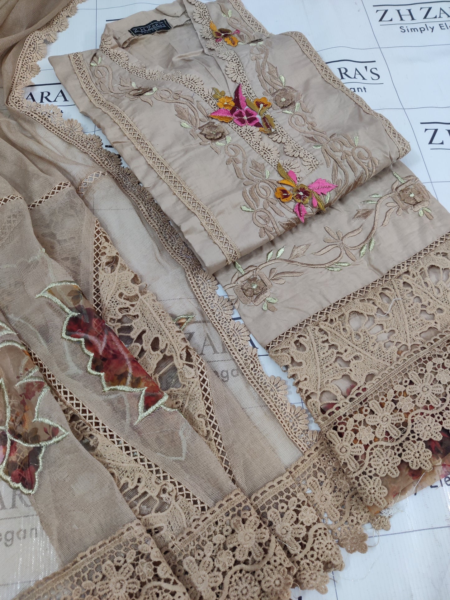 Coffee Beige Roop 3pc