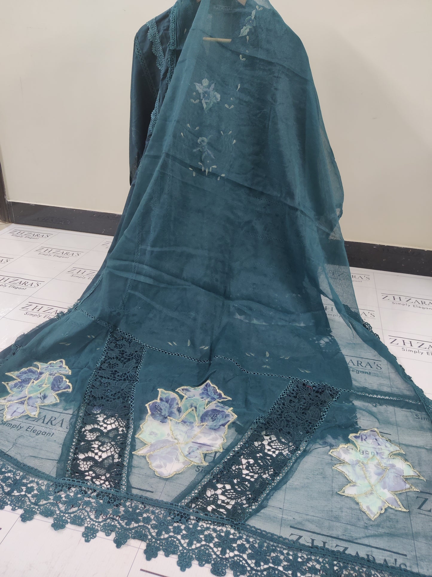 Teal Green Roop 3pc