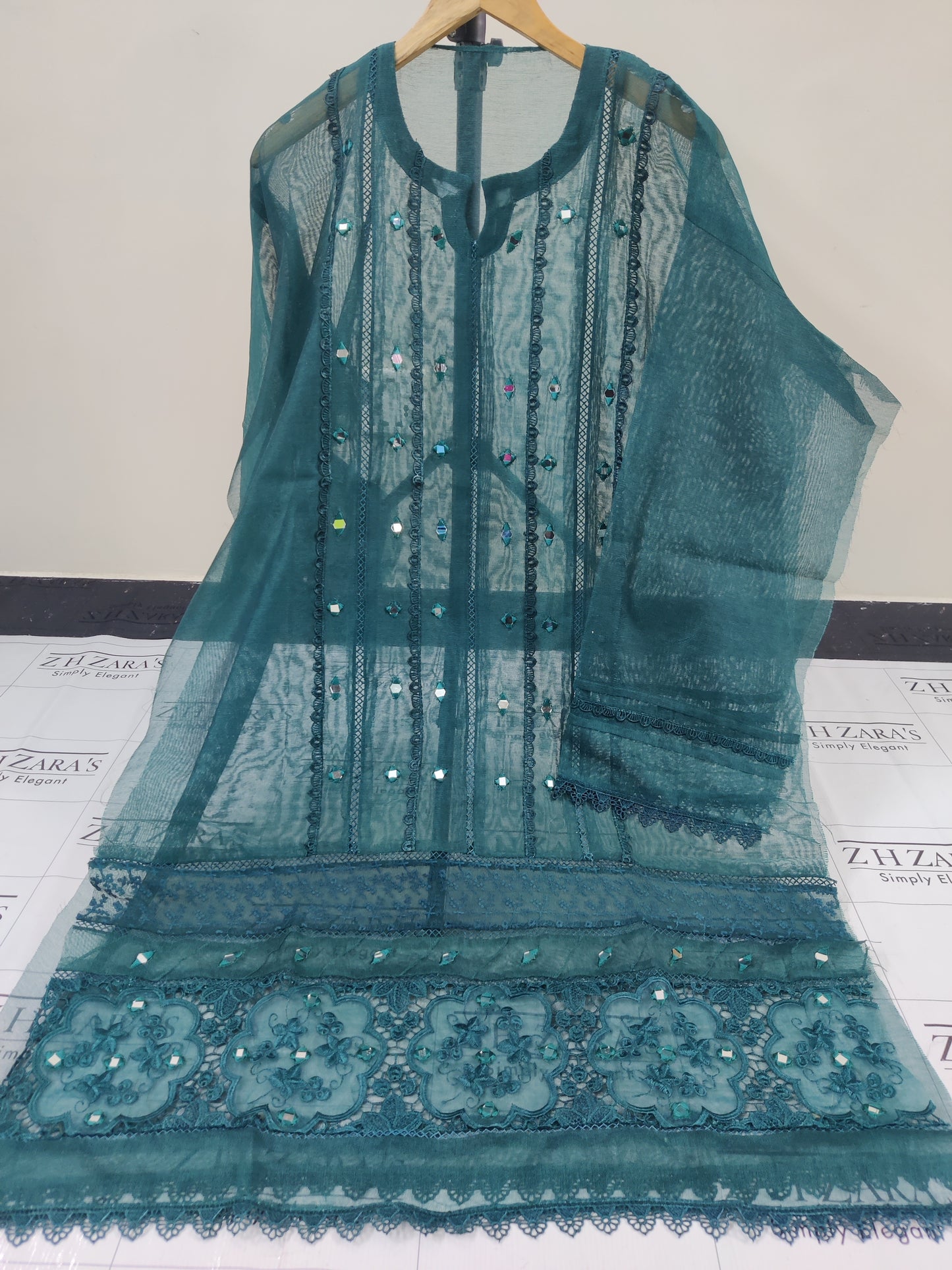 Emerald Green Saaz 2pc