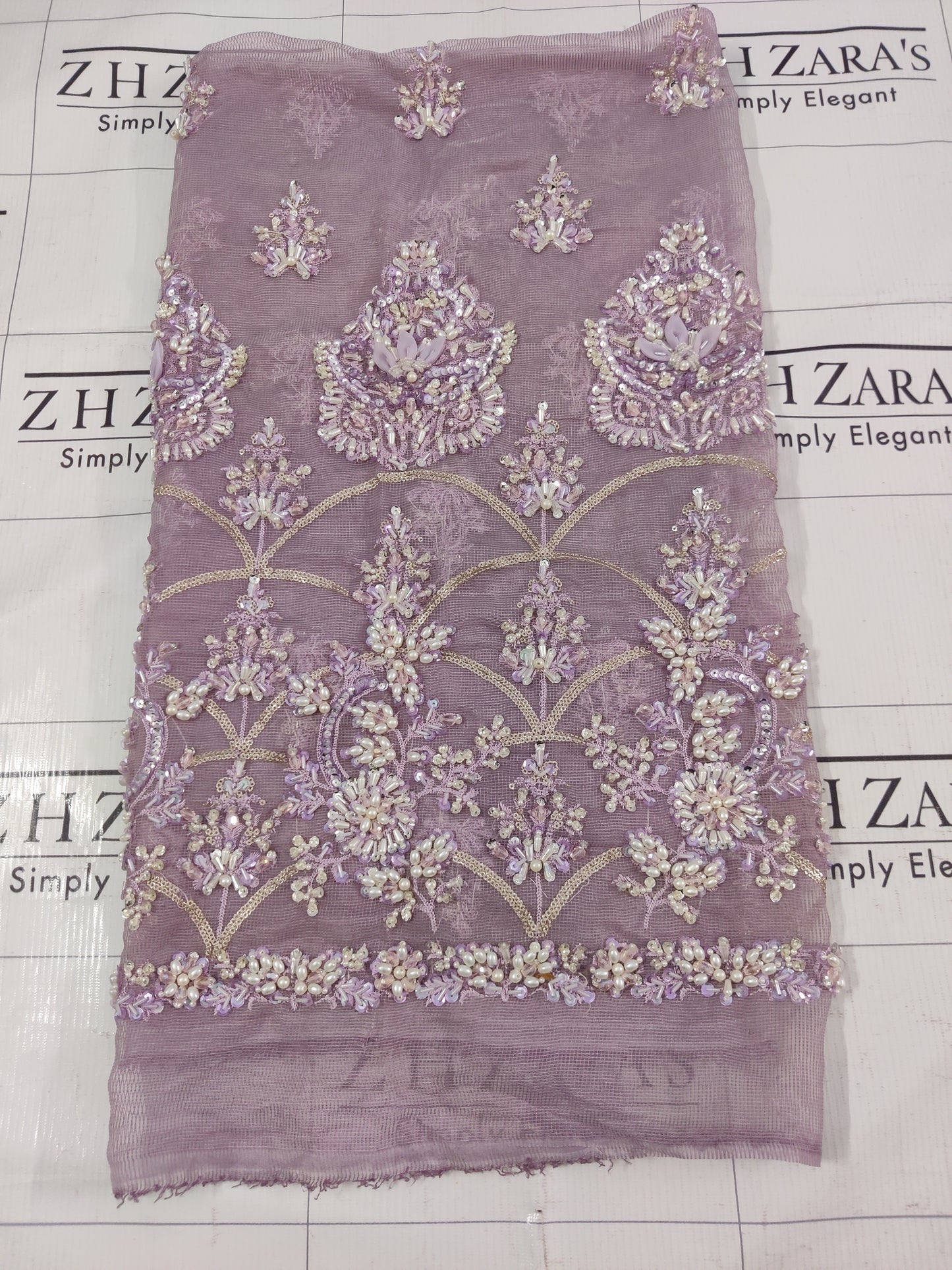 Signature Onion Purple Hand Embellished