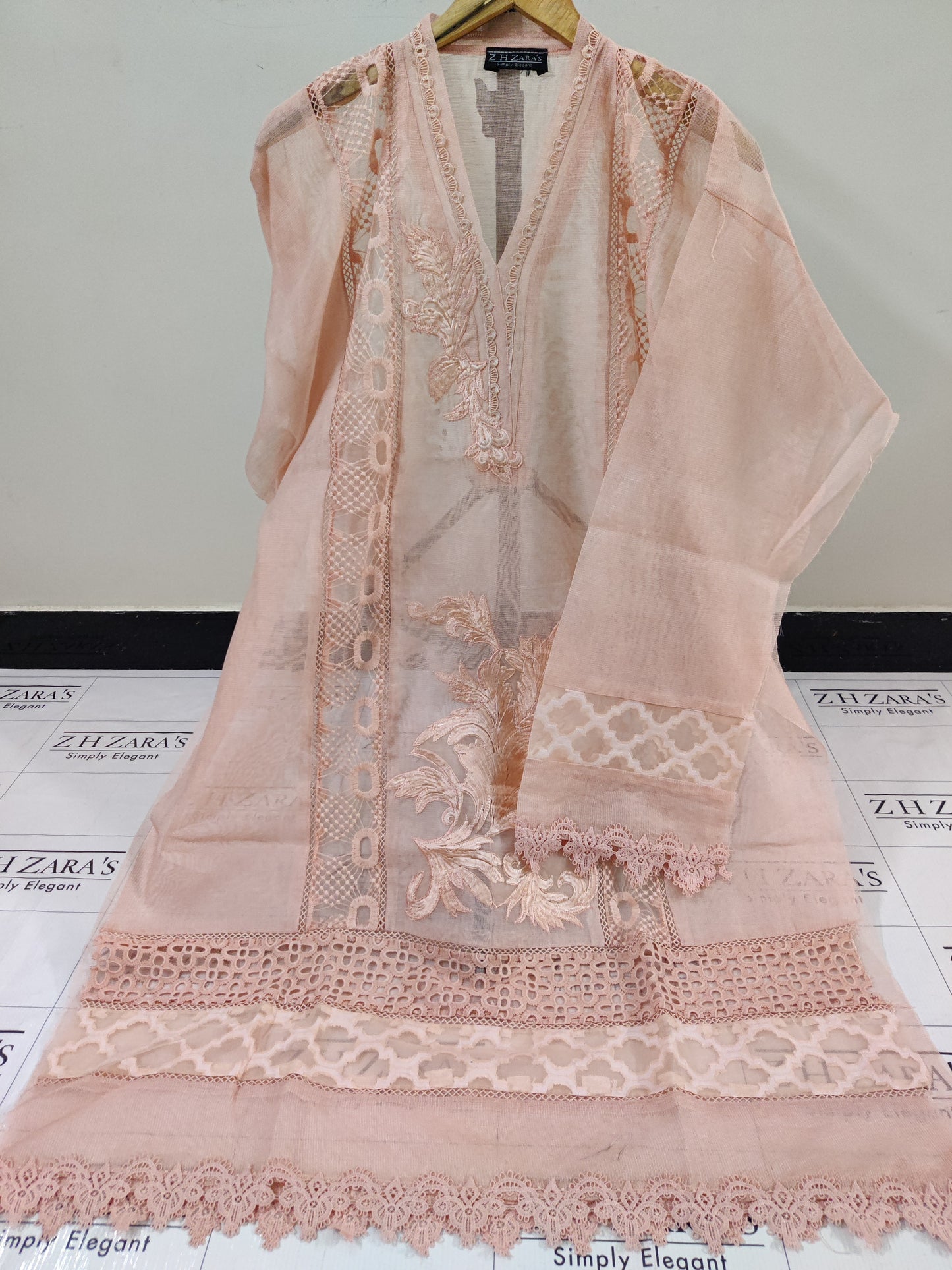 Peachy Pink Pari 2pc