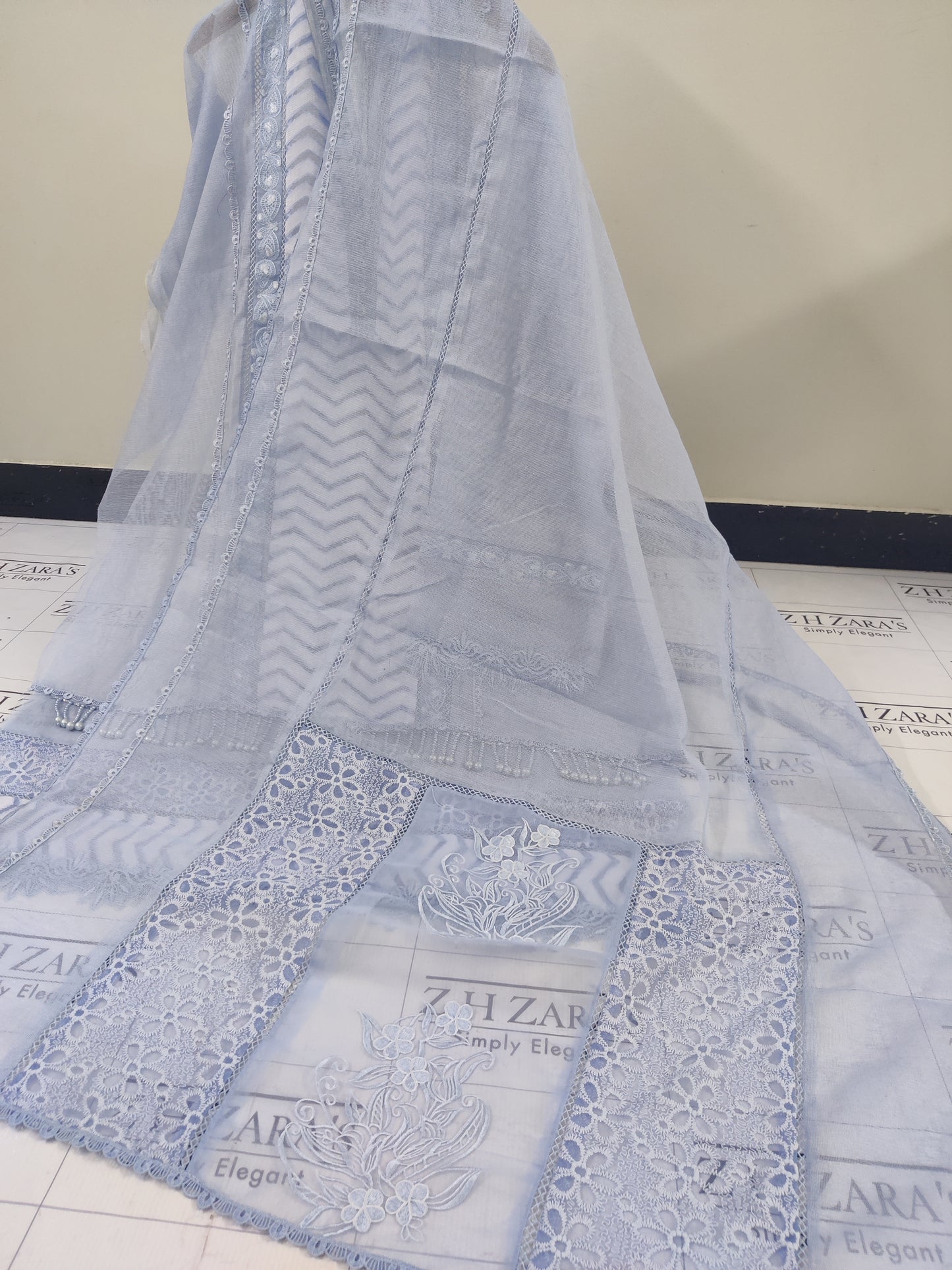 Ice Blue Roohi 2pc