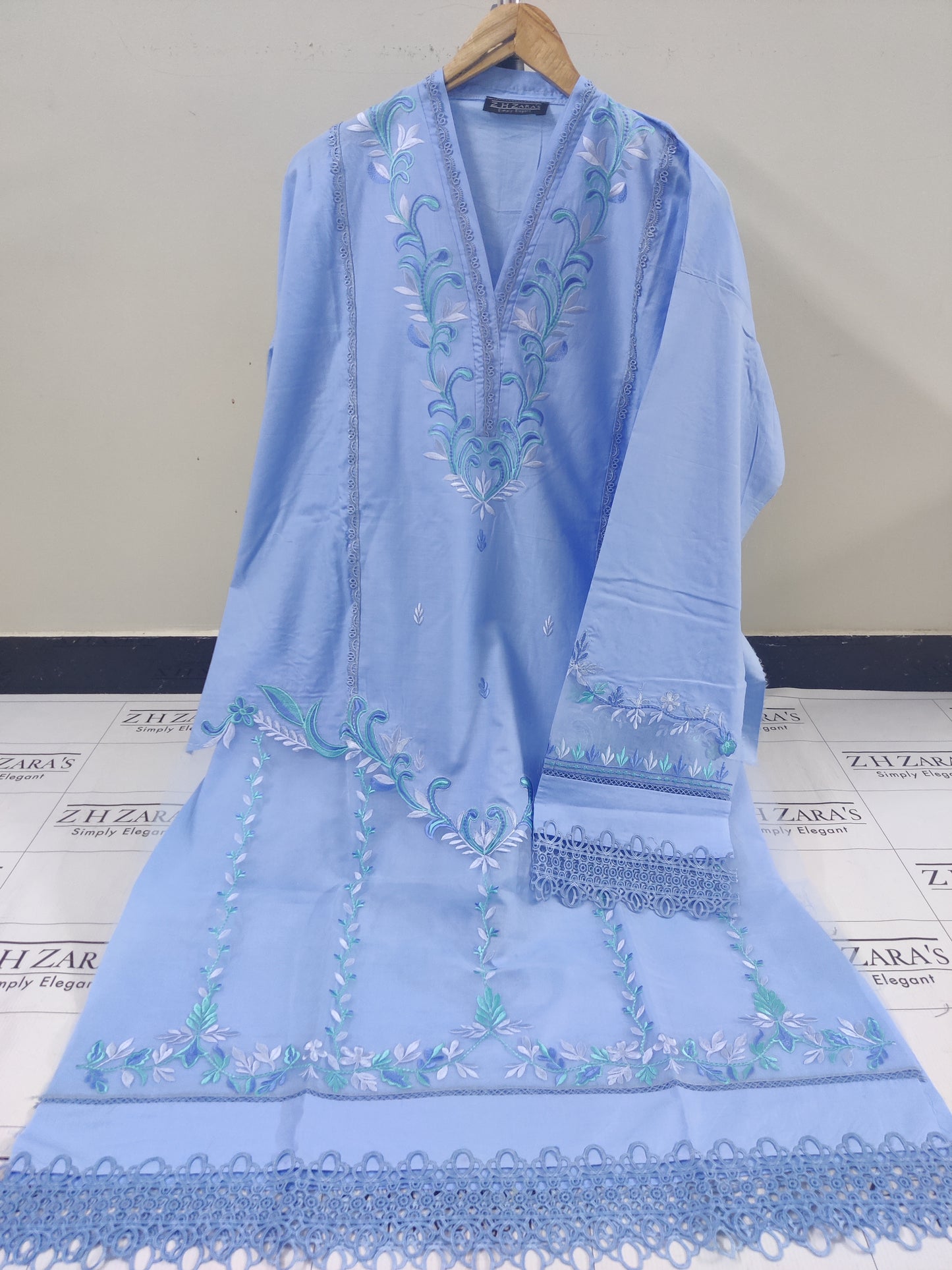 Ocean Blue Jasmine 3pc