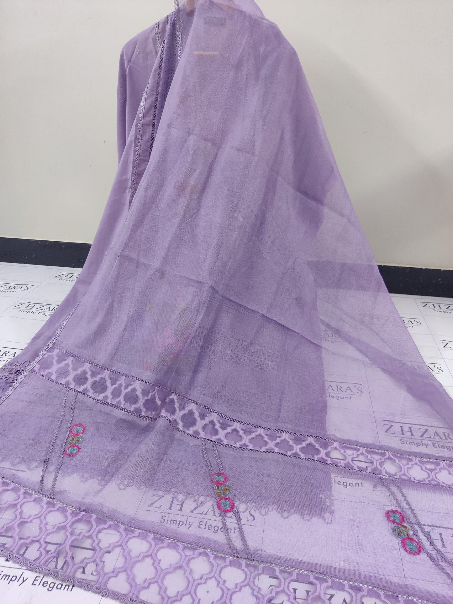 Mauve Purple Daisy 3pc