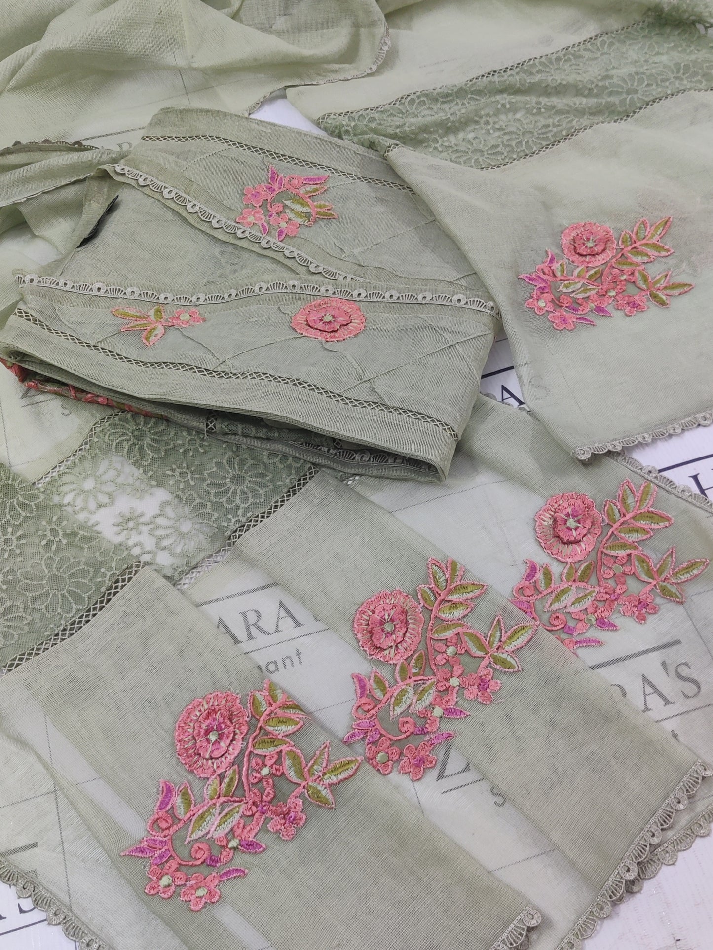 Olive Green Saiyaara 2pc