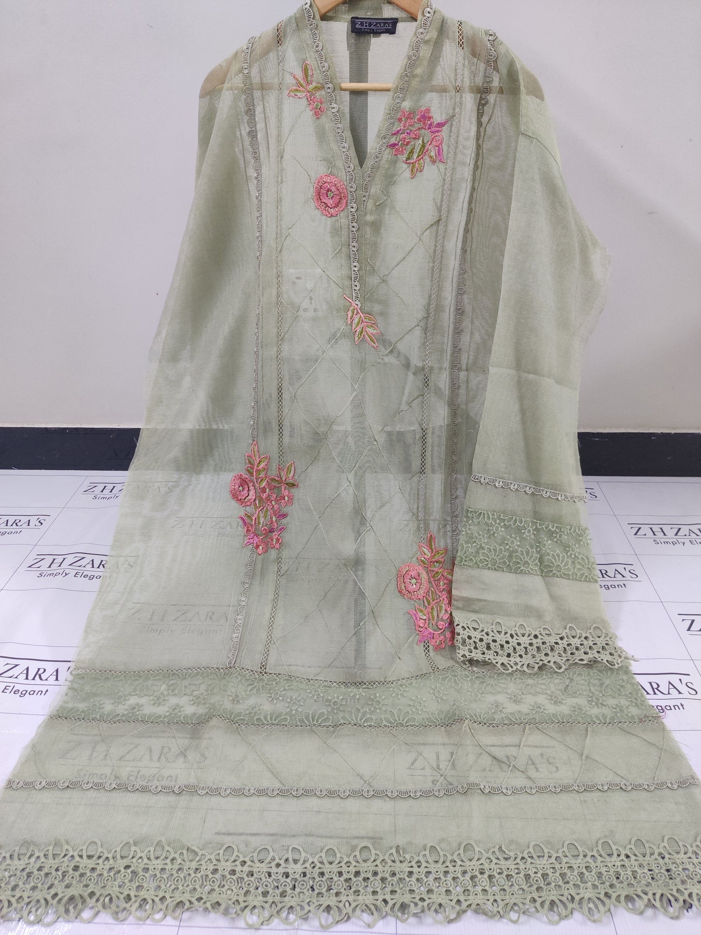 Olive Green Saiyaara 2pc