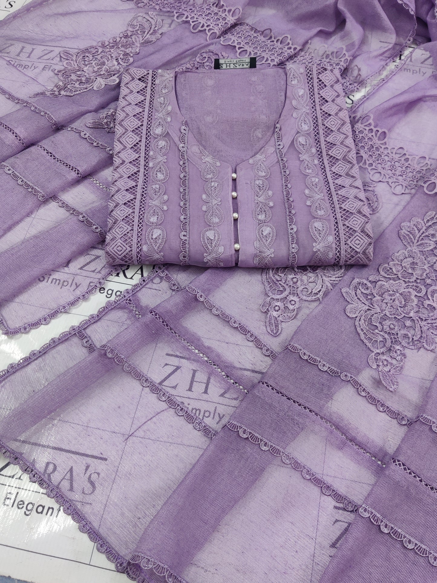 Purple Zoha 2pc