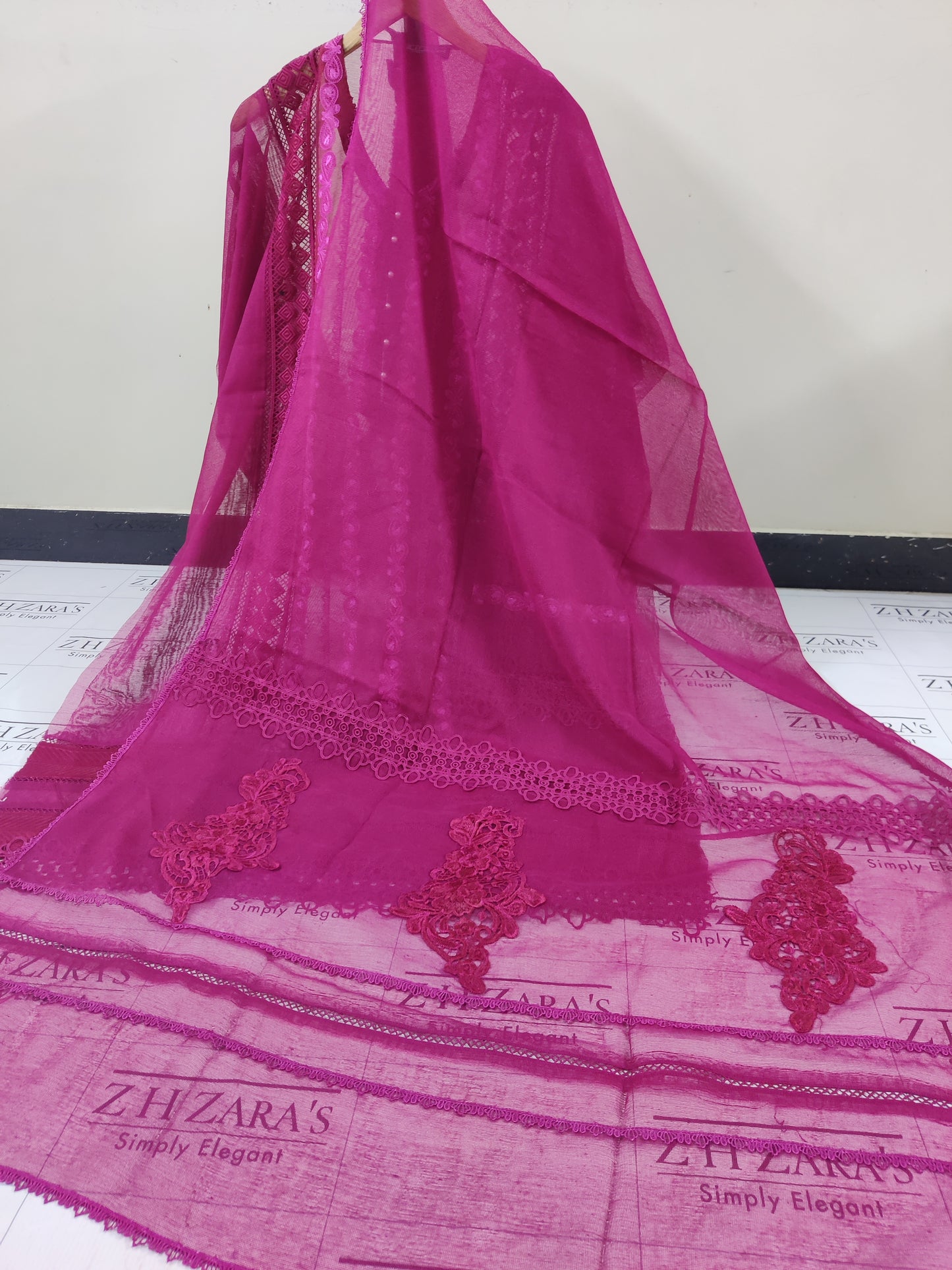 Hot Pink Zoha 2pc