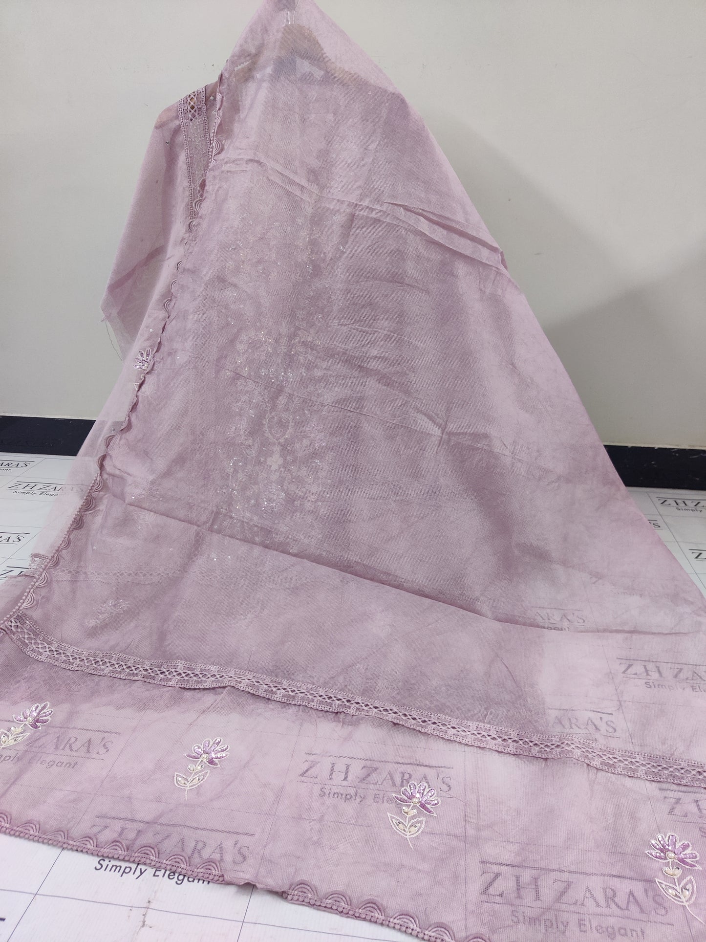 Onion Purple Pearls & Beads 2pc