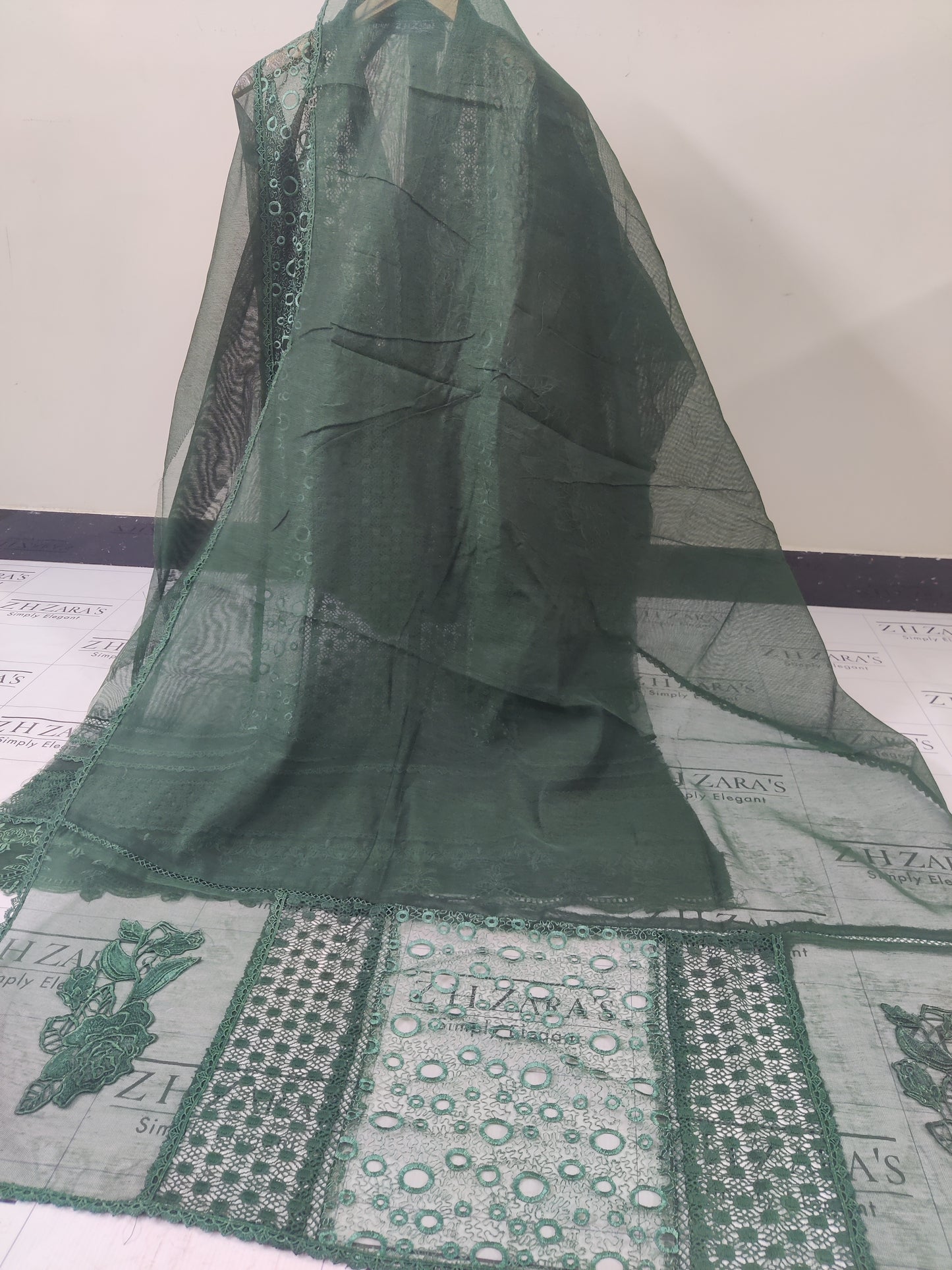 Bottle Green Premium Crochet 2pc