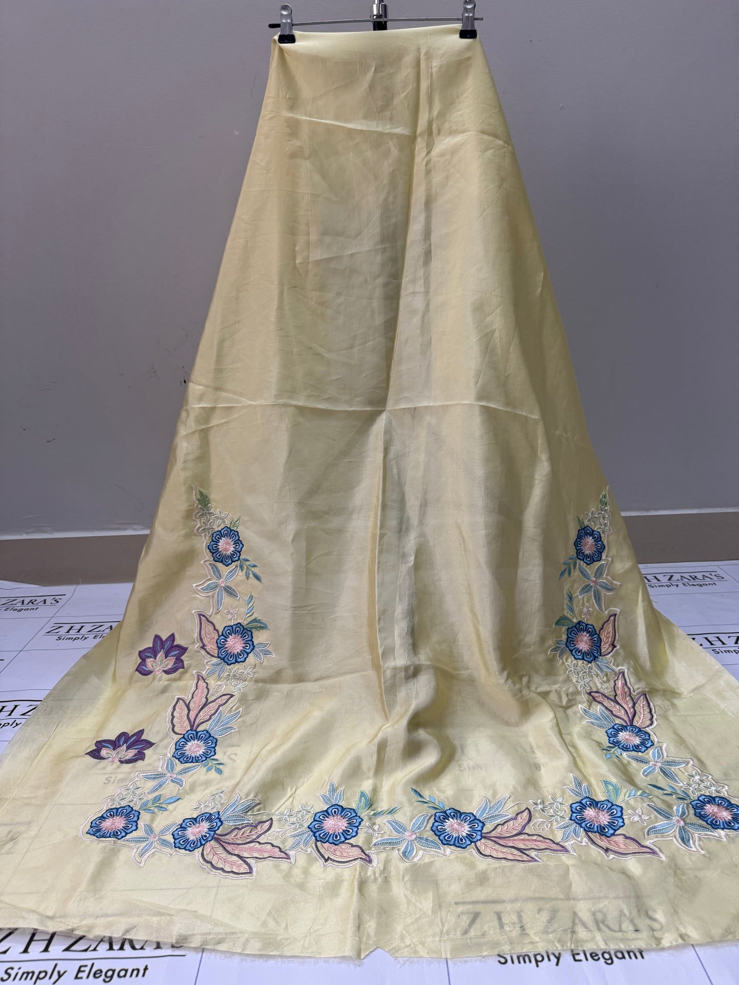 Butter Yellow Royal Kaftan Shirt