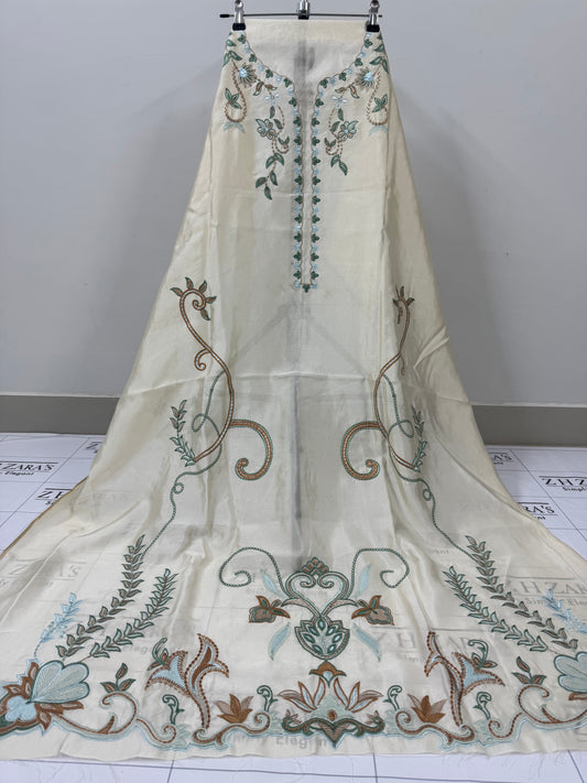 Ivory Kaftan 2pc