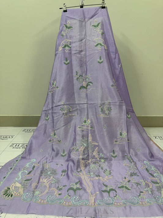 Lilac Purple Kaftan 2pc