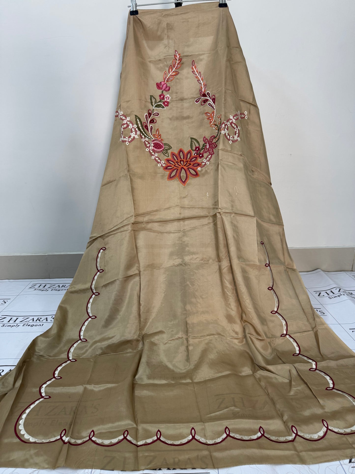 Coffee Aizah Kaftan Shirt