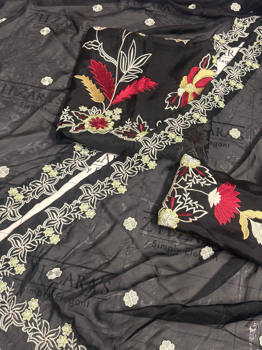 Black Kaftan 2pc