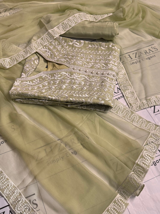 Mint Green Mirha 3pc