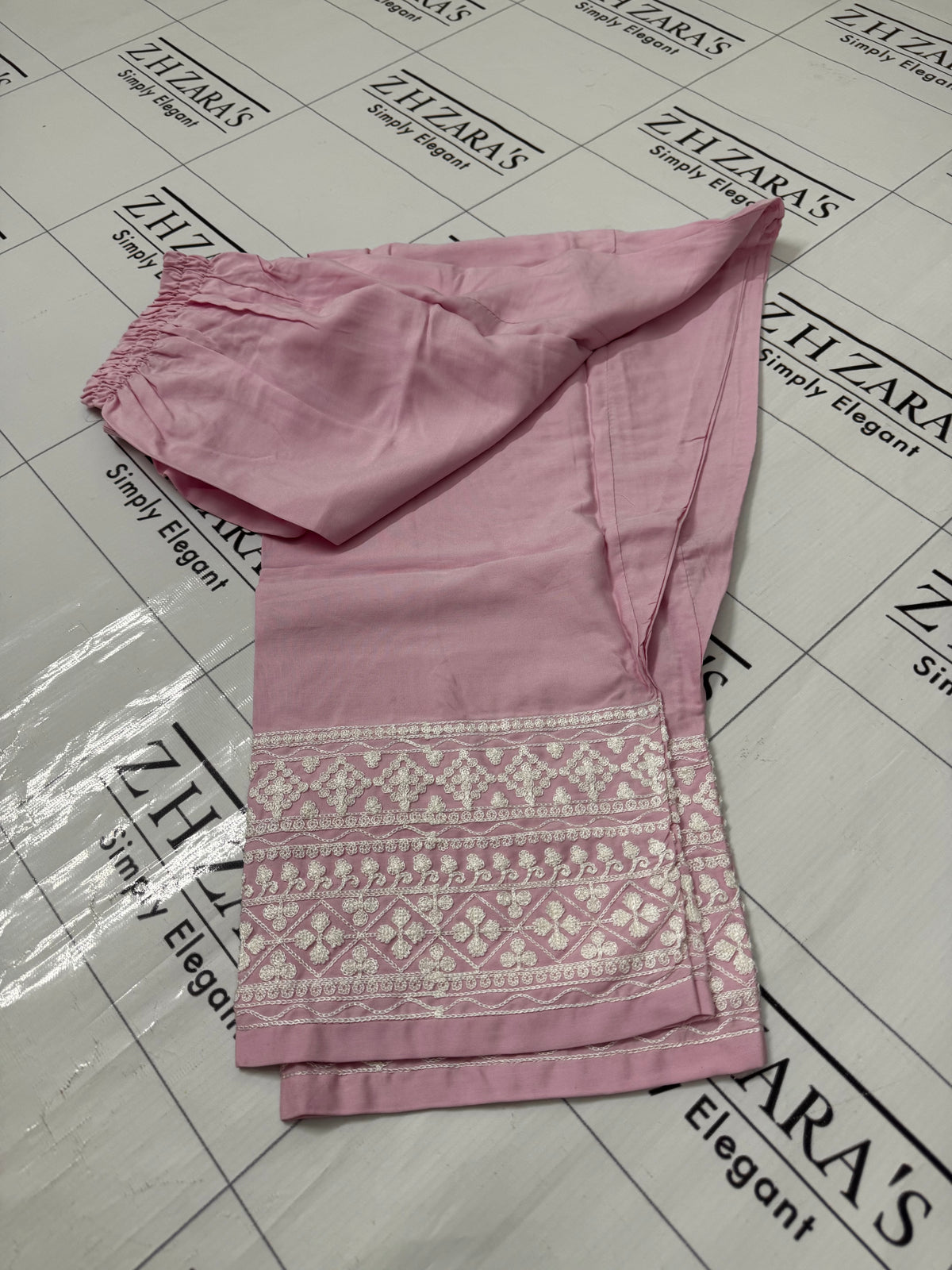 Soft Pink Anchor Kaftan 2pc