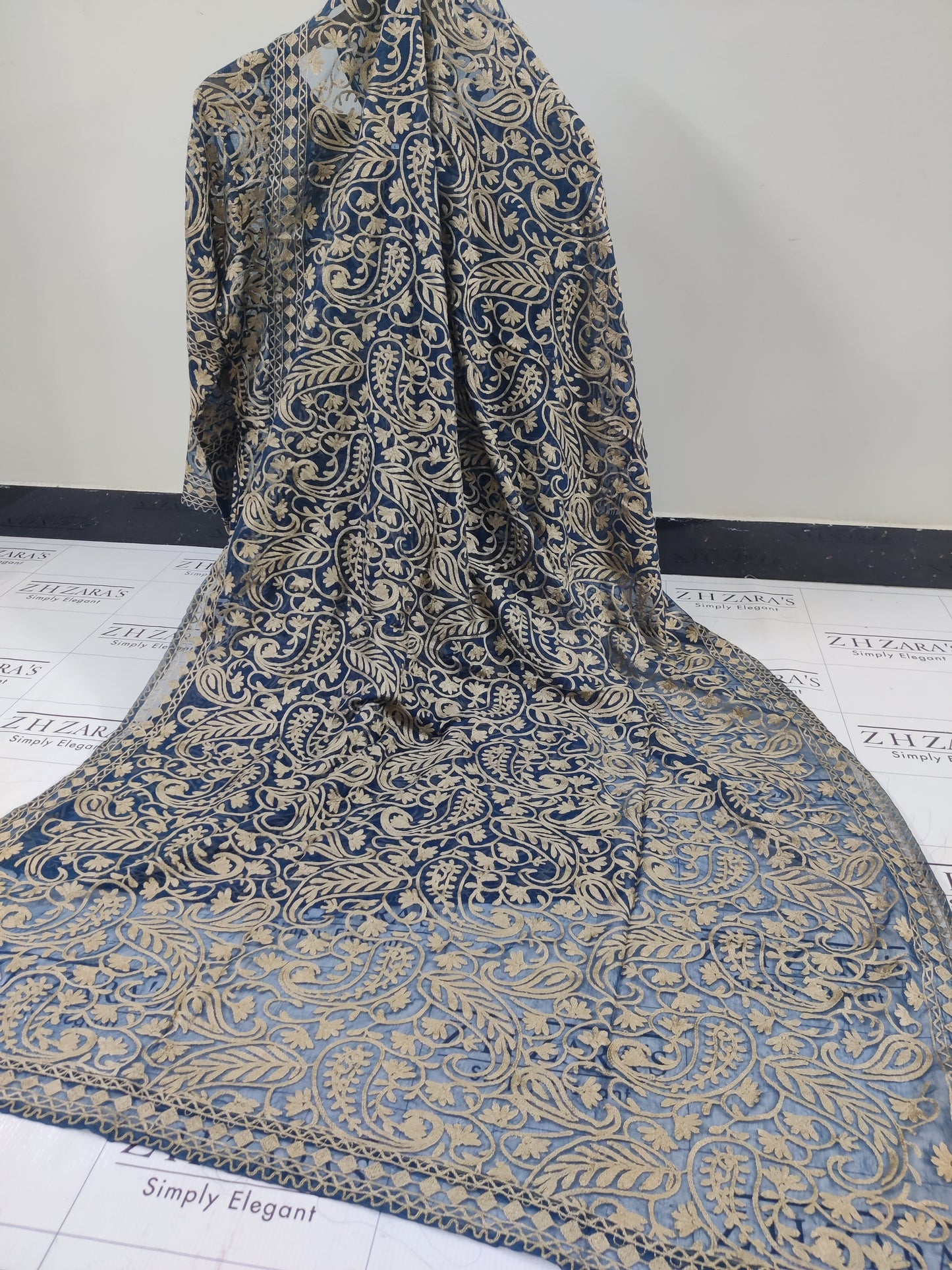 Peacock Jaal Stitched 2pc