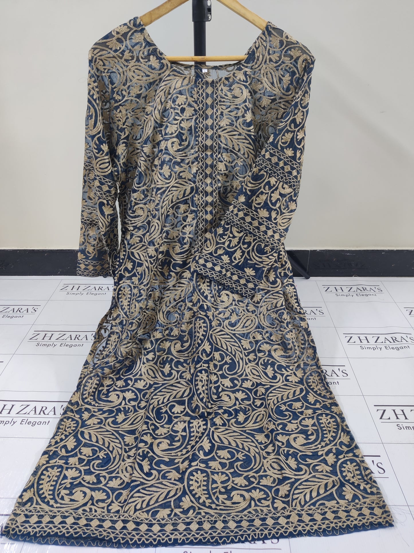 Peacock Jaal Stitched 2pc