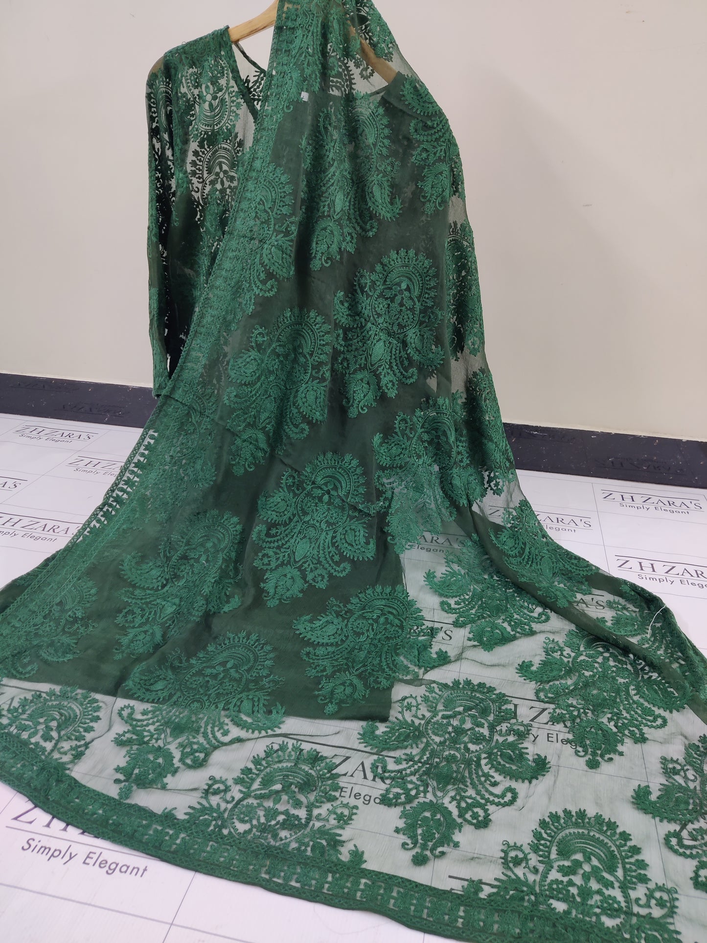 Bottle Green Stitched 2pc