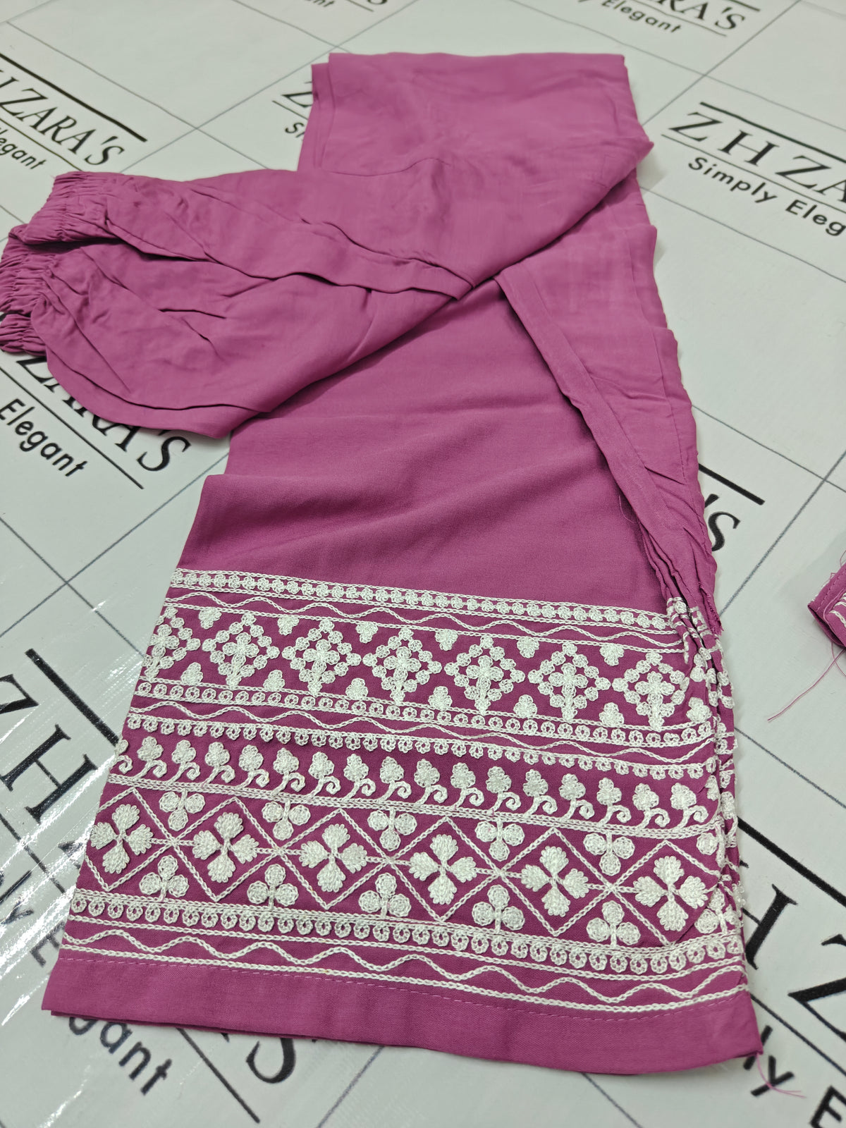 Onion Pink Anchor Kaftan 2pc