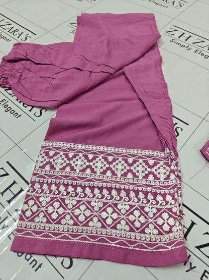 Onion Pink Anchor Kaftan 2pc
