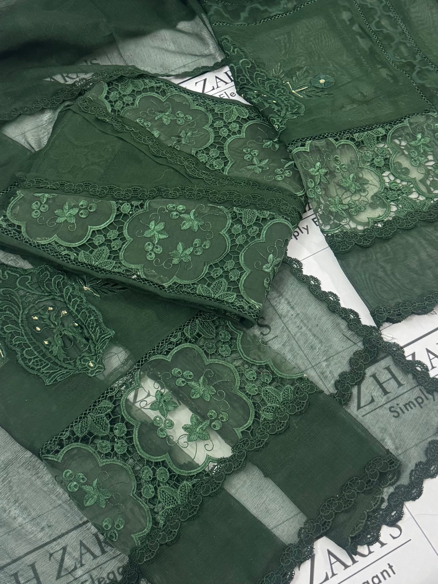 Bottle Green Noor 2pc