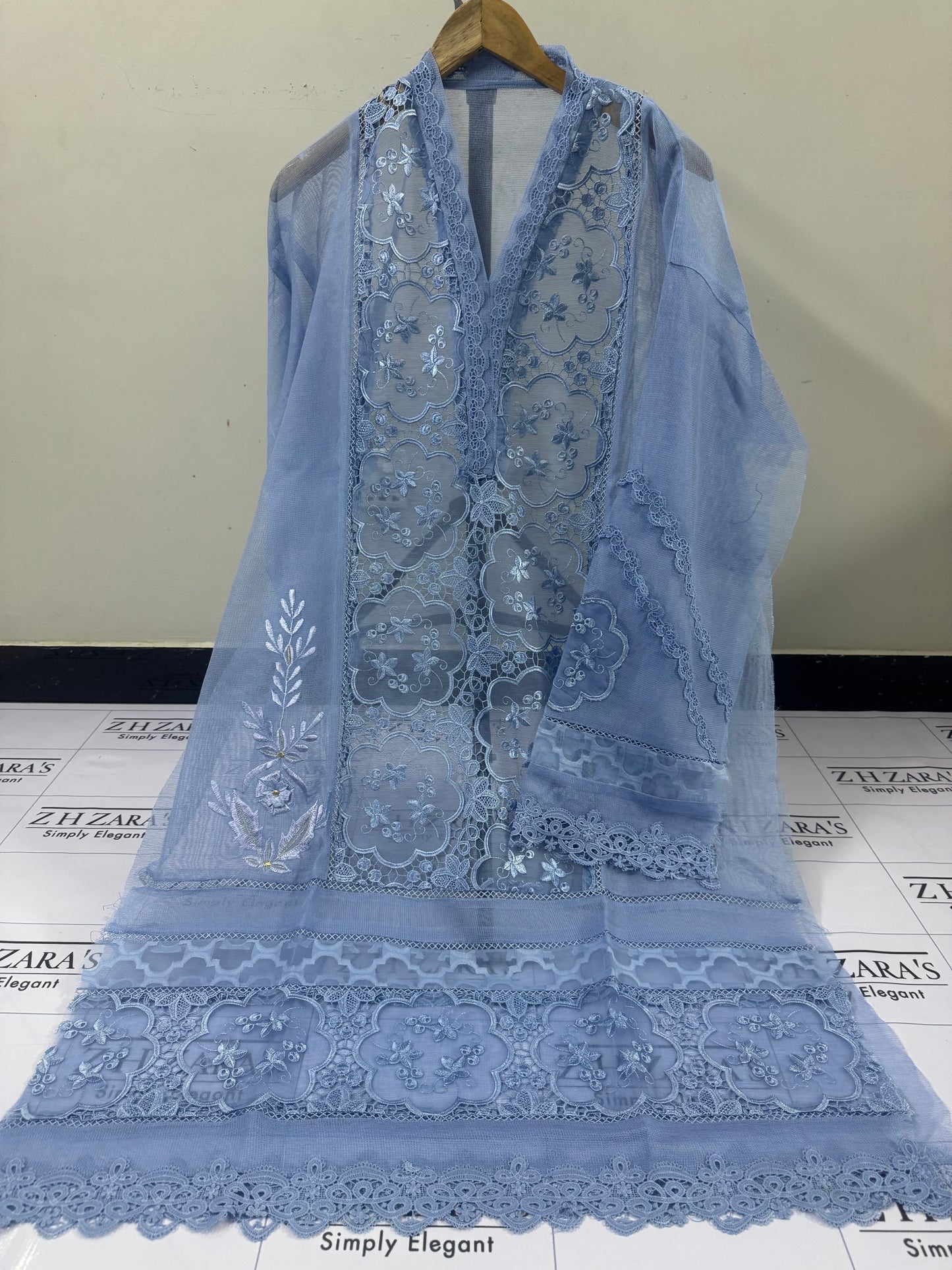 Ice Blue Noor 2pc