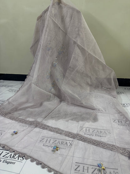 Mauve Purple Jugno 2pc