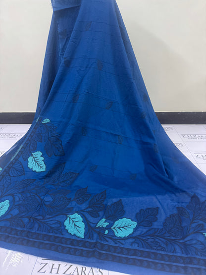 Peacock Blue Bana Dora
