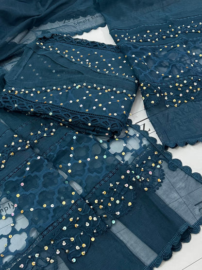 Peacock Blue V2 Heer 2pc