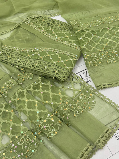 Olive Mint Green V2 Heer 2pc