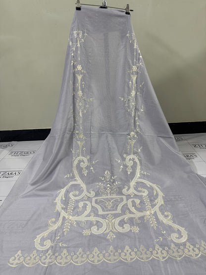 Bluish Grey Noor E Zar 3pc