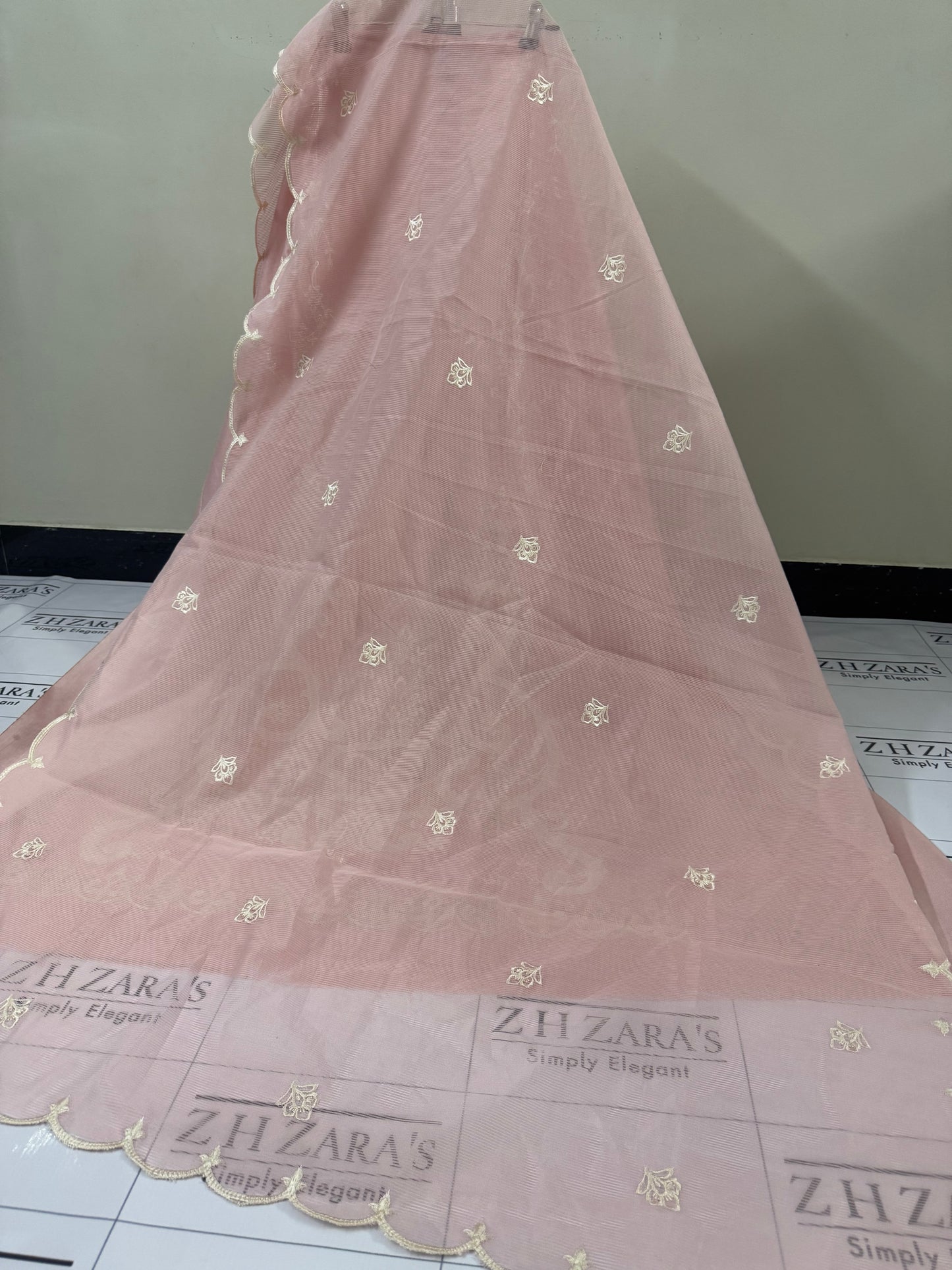 Tea Pink Noor E Zar 3pc