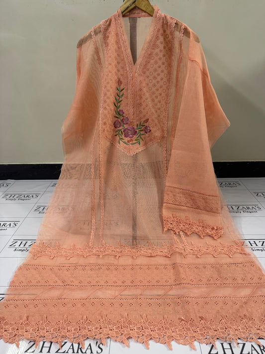 Peachy Pink Falak 3pc