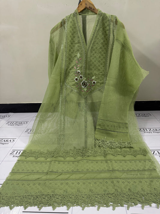 Apple Mint Green Falak 3pc