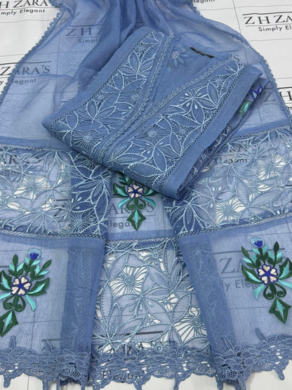 Ocean Blue Crochet 3pc